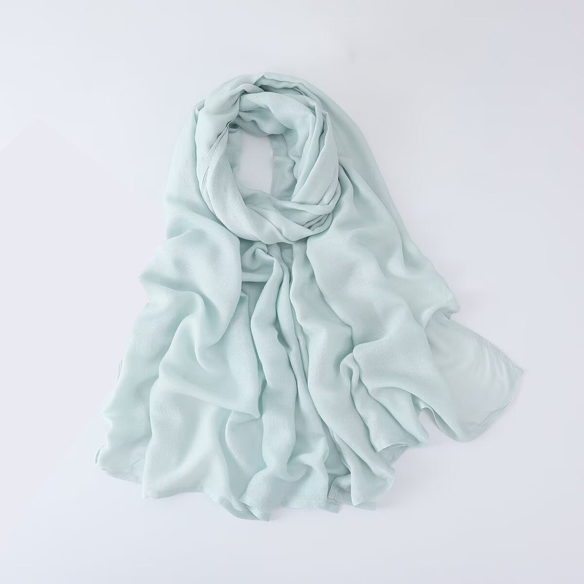 Solid Color Minimalist Versatile Soft Hijab (MH170) - Mariam's Collection