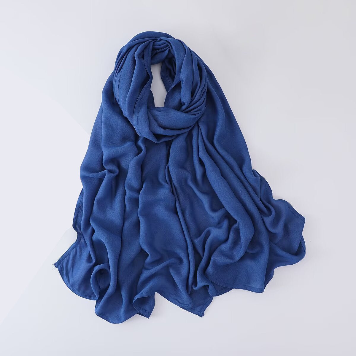 Solid Color Premium Versatile Hijab (MH187) - Mariam's Collection