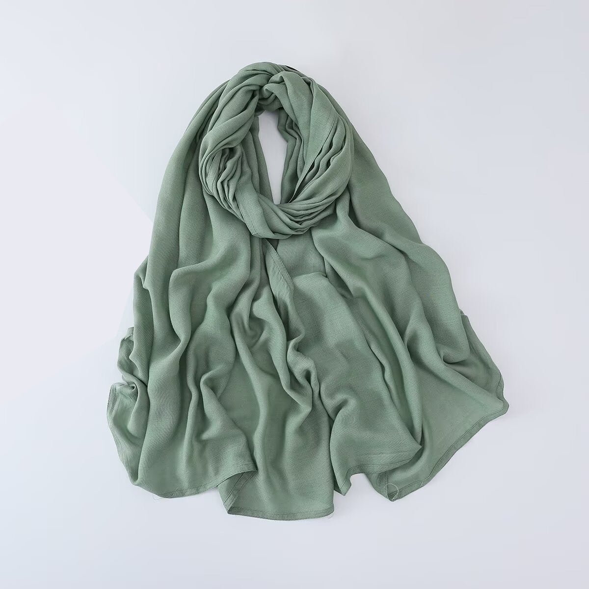 Solid Color Premium Versatile Hijab (MH187) - Mariam's Collection