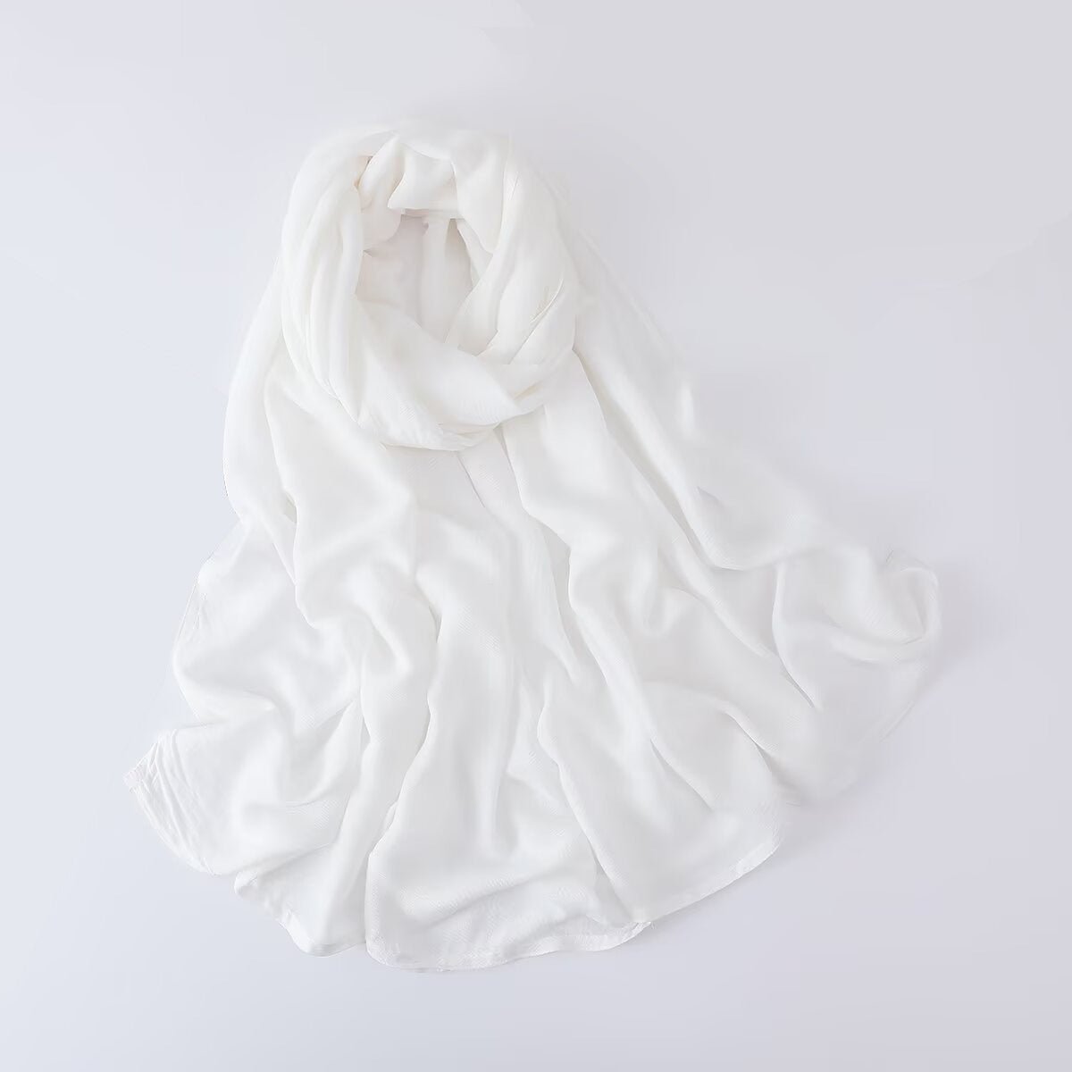 Solid Color Premium Versatile Hijab (MH187) - Mariam's Collection