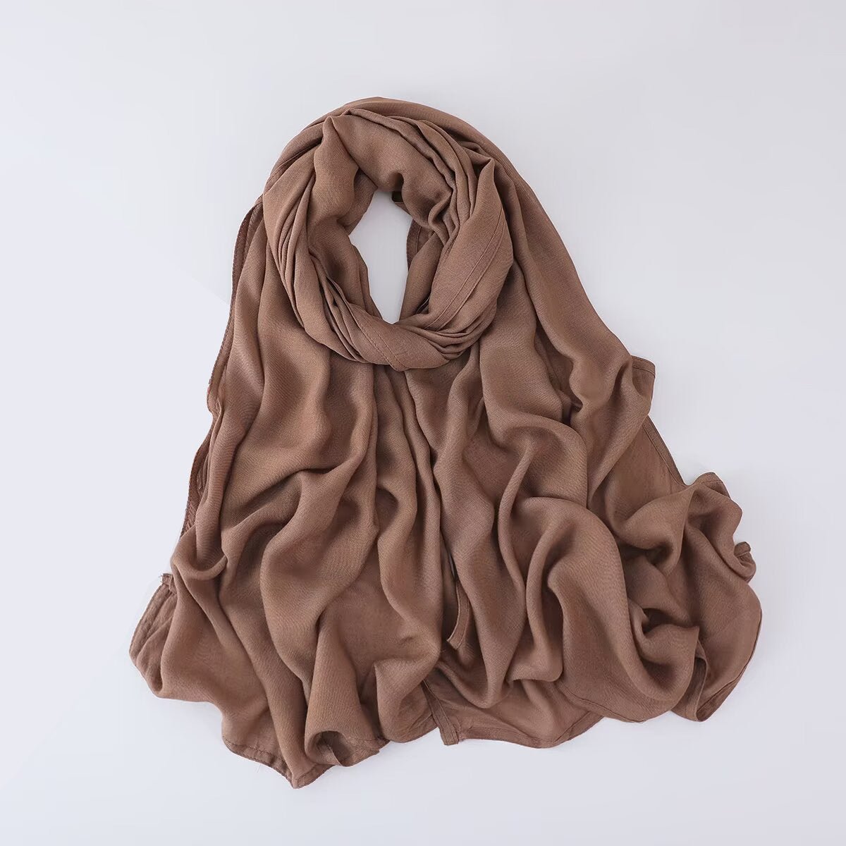 Solid Color Premium Versatile Hijab (MH187) - Mariam's Collection