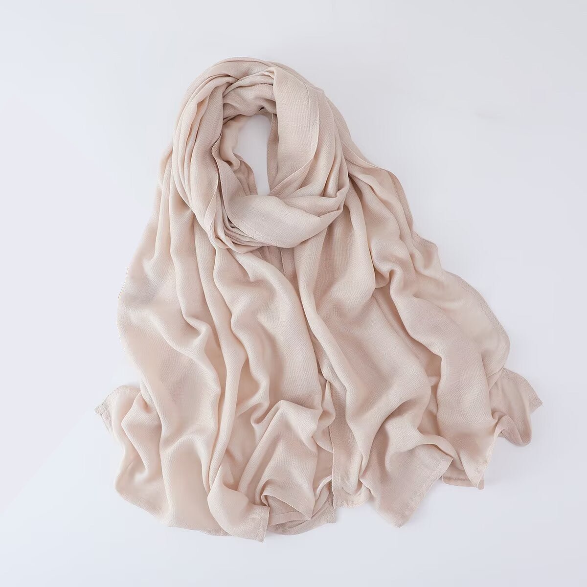 Solid Color Premium Versatile Hijab (MH187) - Mariam's Collection