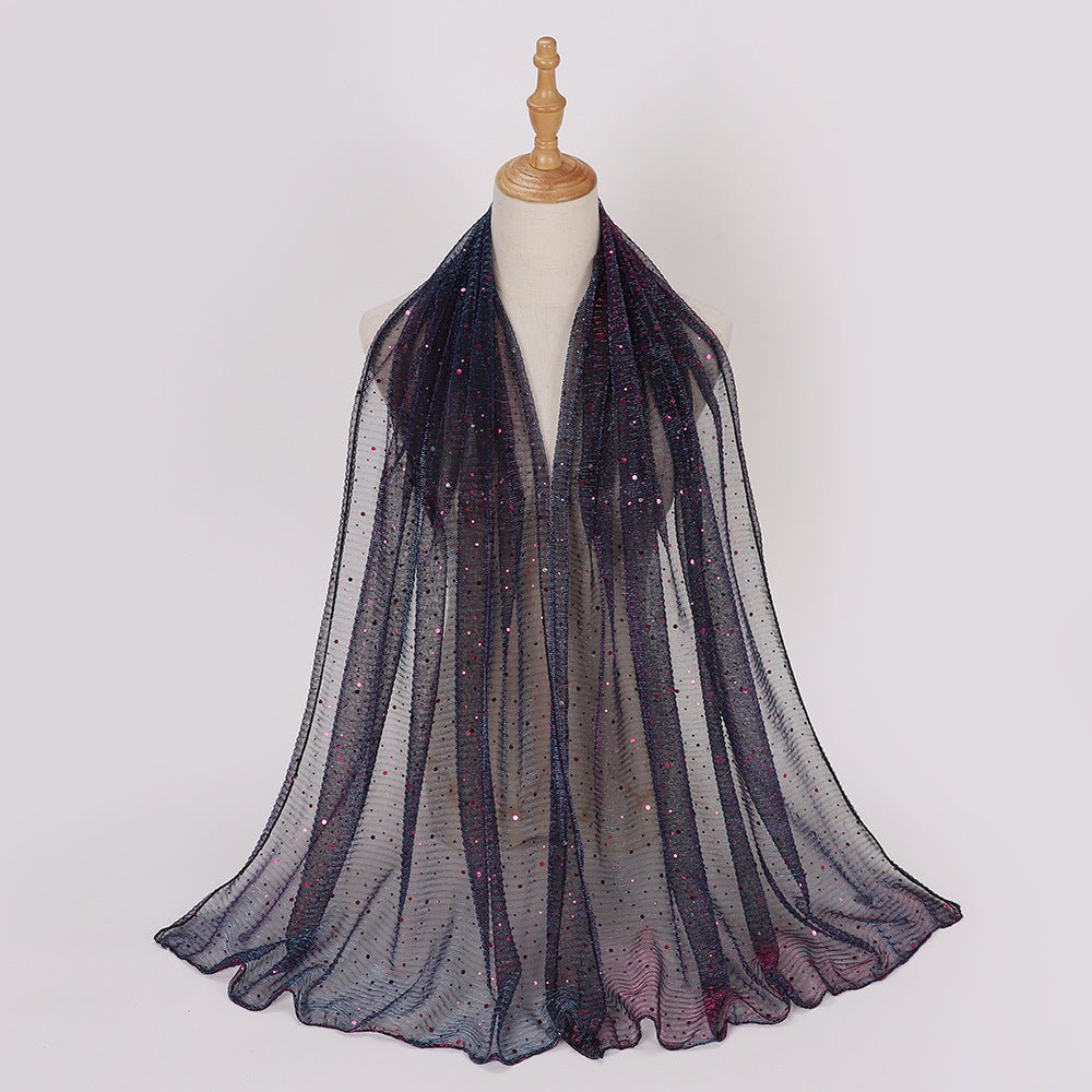 Sparkle Hijab Scarf(MH205) - Mariam's Collection