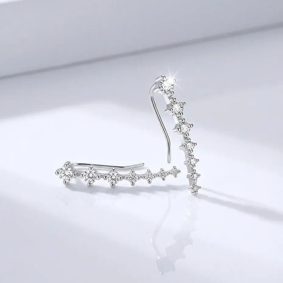 Sparkling Constellation Ear Crawler – Crystal Ear Climber