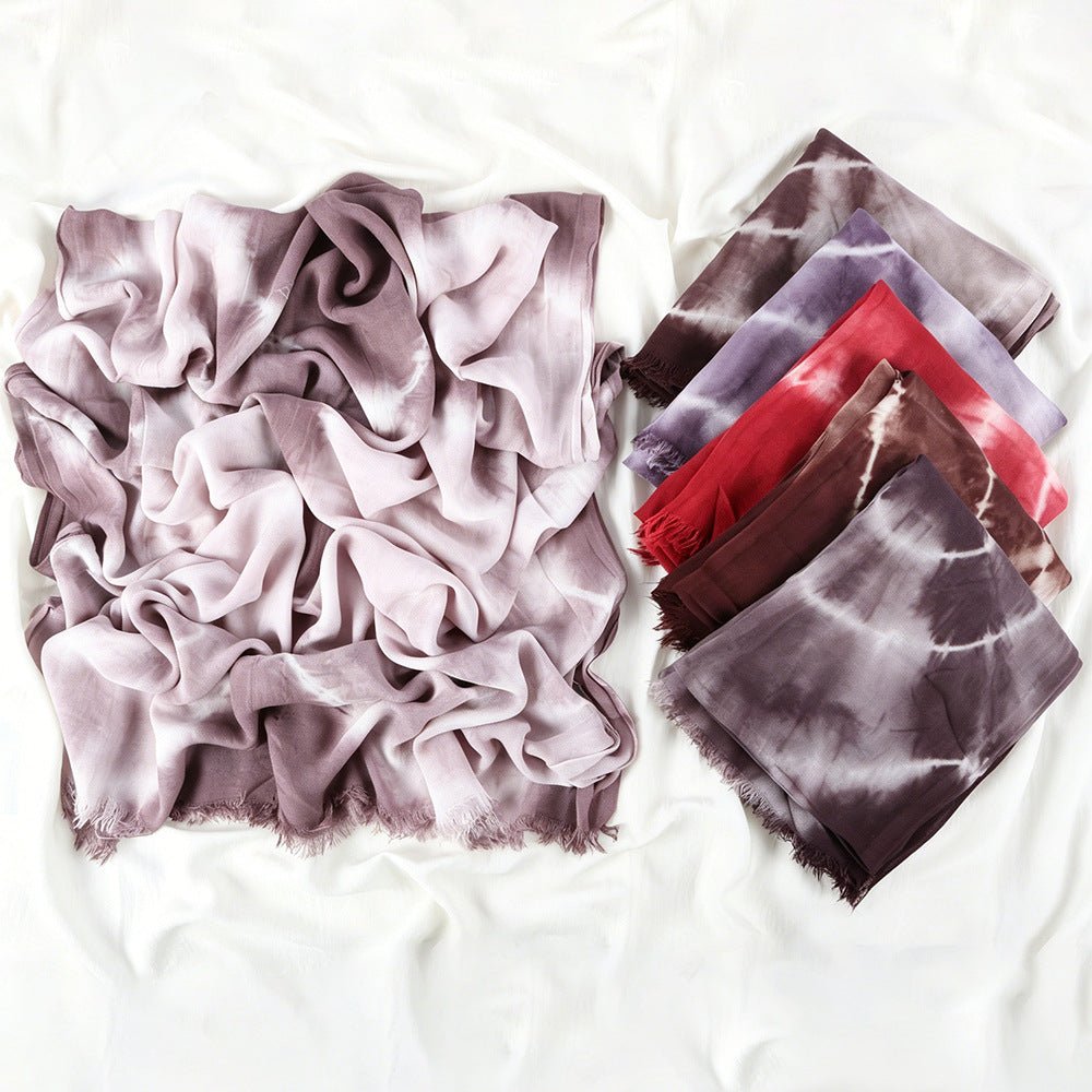 Tie-Dye Hijab Scarf(MH232) - Mariam's Collection