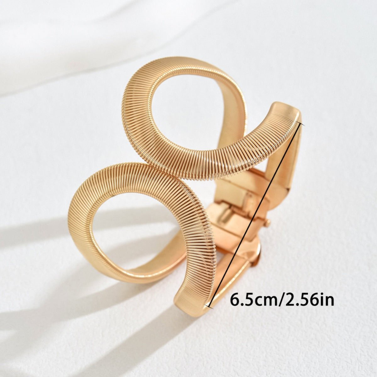 Unique Coil Spring Bangle Statement Wrist Accessory (MAC416) - Mariam's Collection