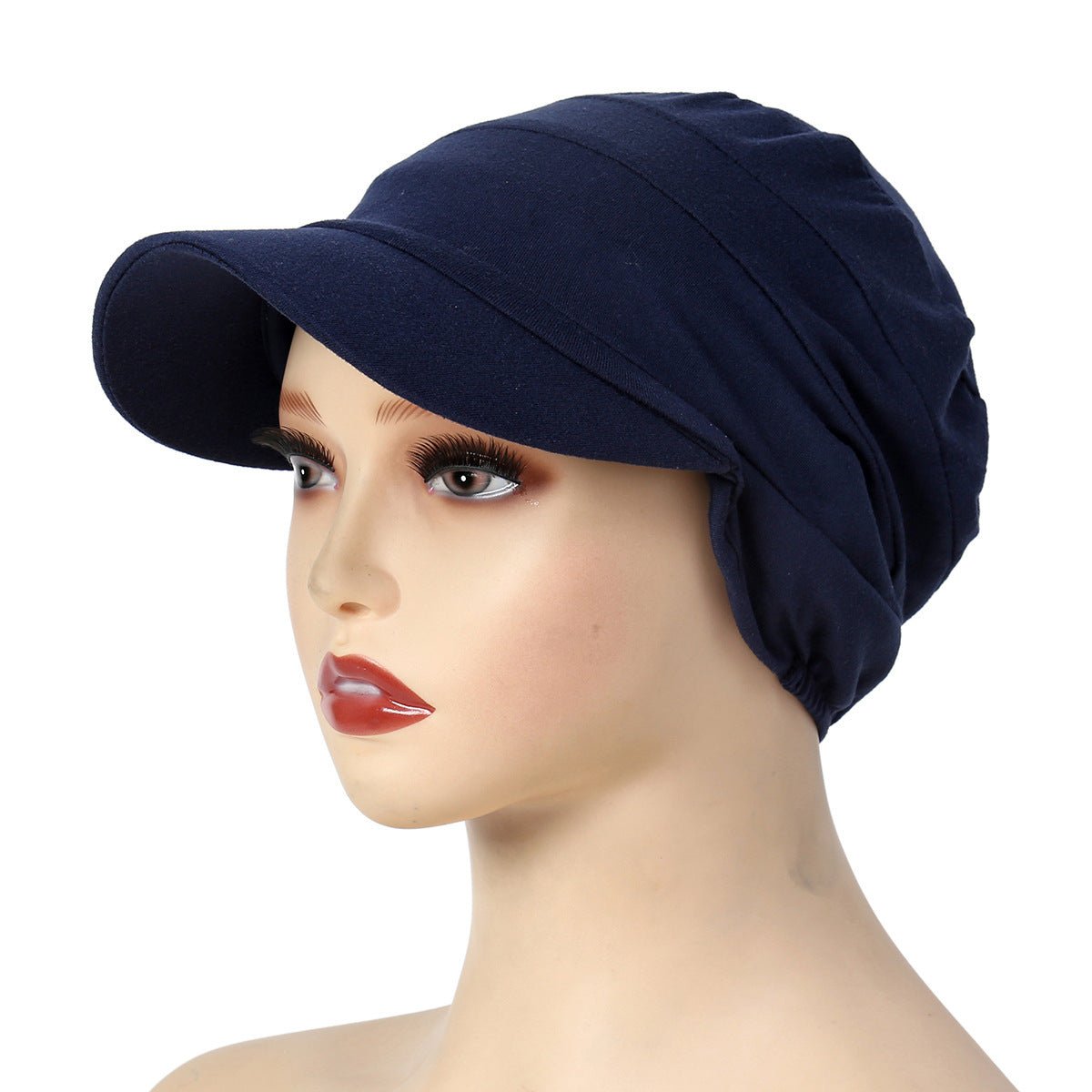 Versatile Hijab, Bottom Hat with Brim (MH108) - Mariam's Collection