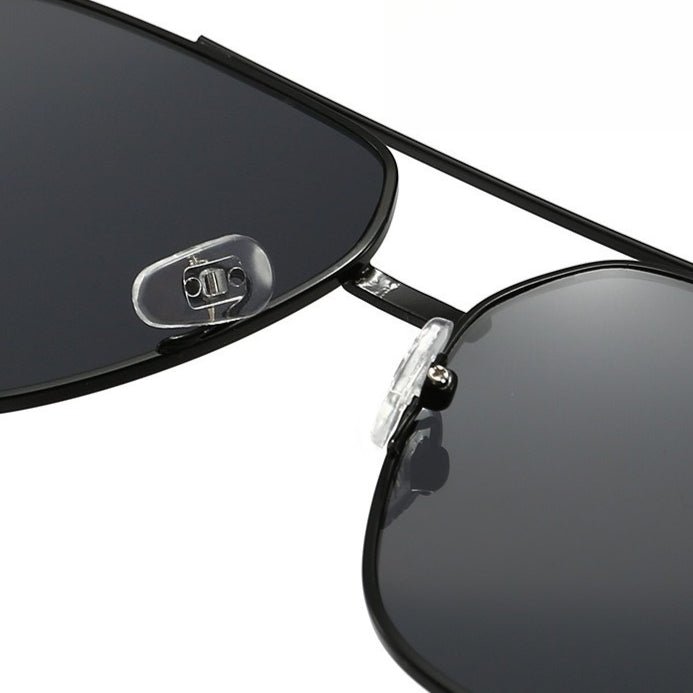 Vintage Double Bridge Sunglasses - Timeless Retro Style for Men & Women (MAC265) - Mariam's Collection