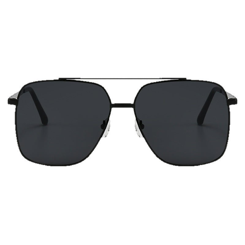 Vintage Double Bridge Sunglasses - Timeless Retro Style for Men & Women (MAC265) - Mariam's Collection