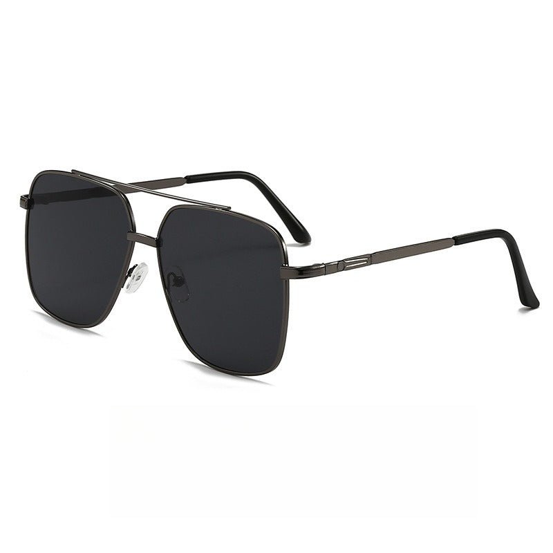 Vintage Double Bridge Sunglasses - Timeless Retro Style for Men & Women (MAC265) - Mariam's Collection
