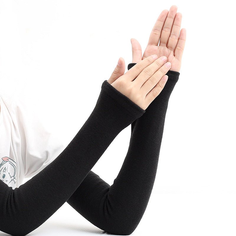 Warm Detachable Elastic Sleeve Cuffs (MAC298) - Mariam's Collection