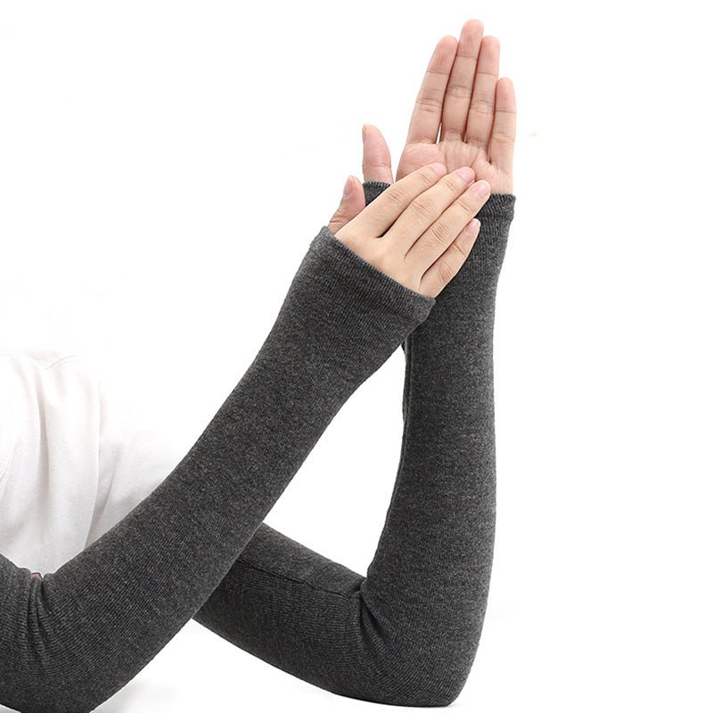 Warm Detachable Elastic Sleeve Cuffs (MAC298) - Mariam's Collection