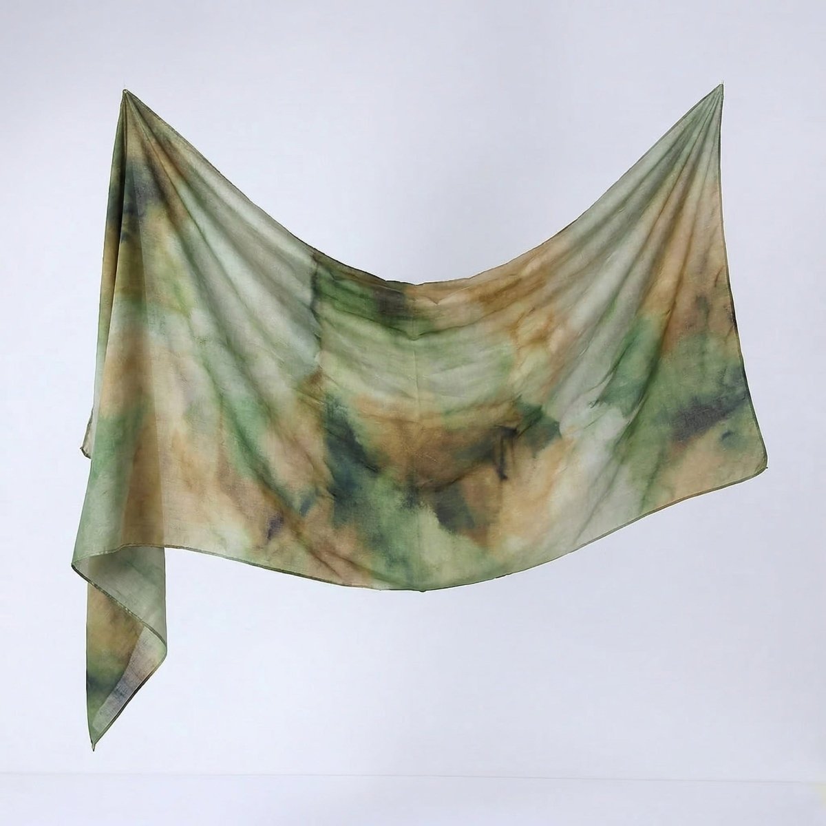 Watercolour hijab shawl in soft pink and blush floral colourway