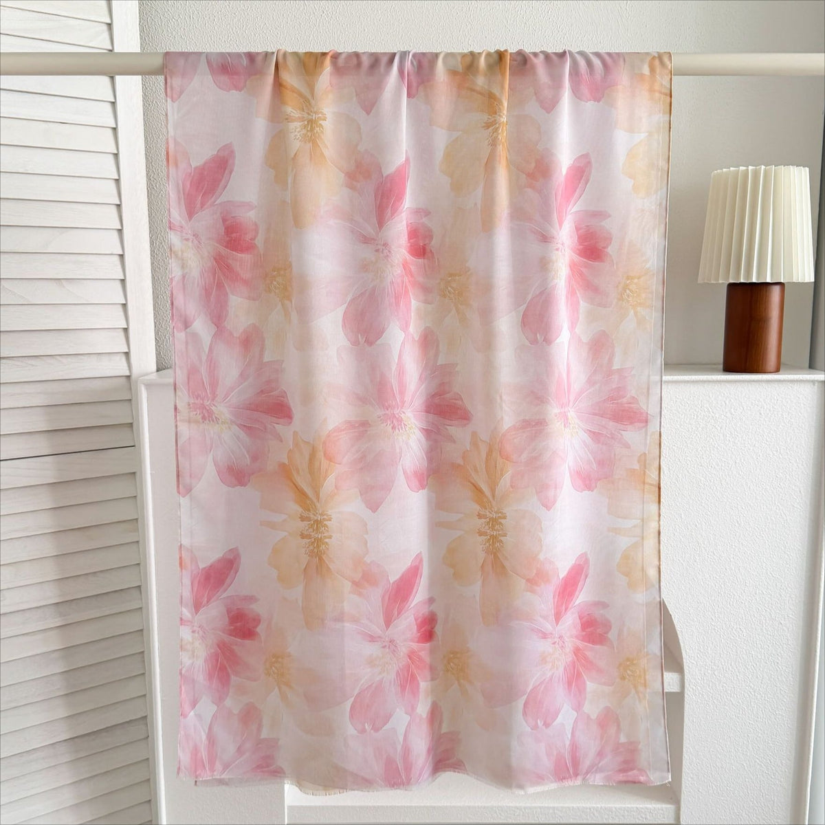 Watercolour & Tie-Dye Print Lightweight Hijab Scarf(MH257) - Mariam's Collection