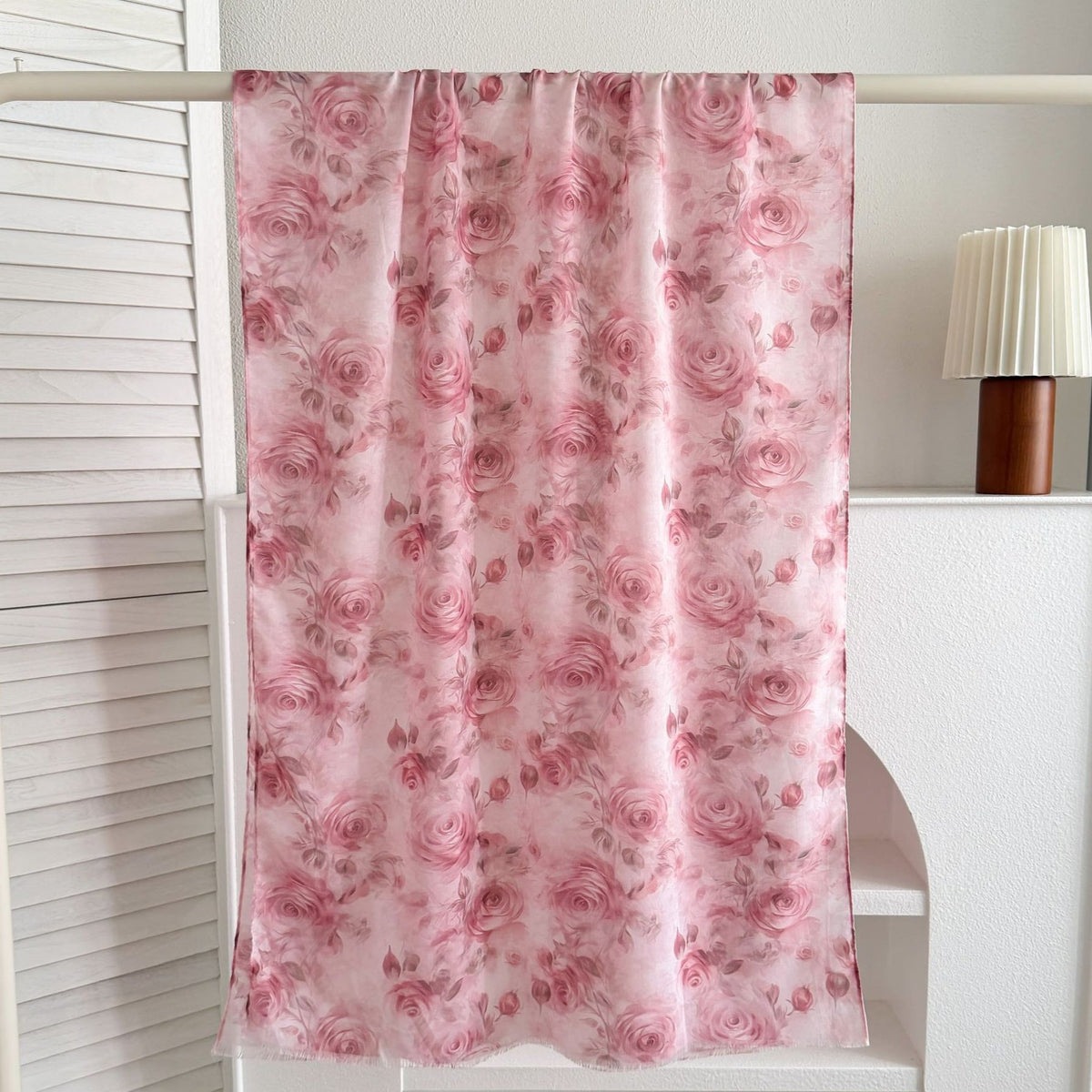 Watercolour & Tie-Dye Print Lightweight Hijab Scarf(MH257) - Mariam's Collection