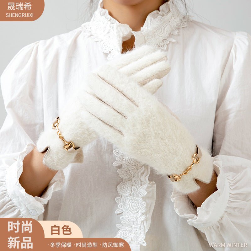 Winter Everyday Versatile Plush Warm Gloves (MAC309) - Mariam's Collection