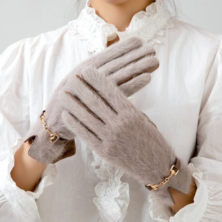 Winter Everyday Versatile Plush Warm Gloves (MAC309) - Mariam's Collection