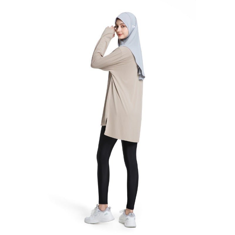 Women's Quick Dry Half Zip Running Top(MS115) - Mariam's Collection