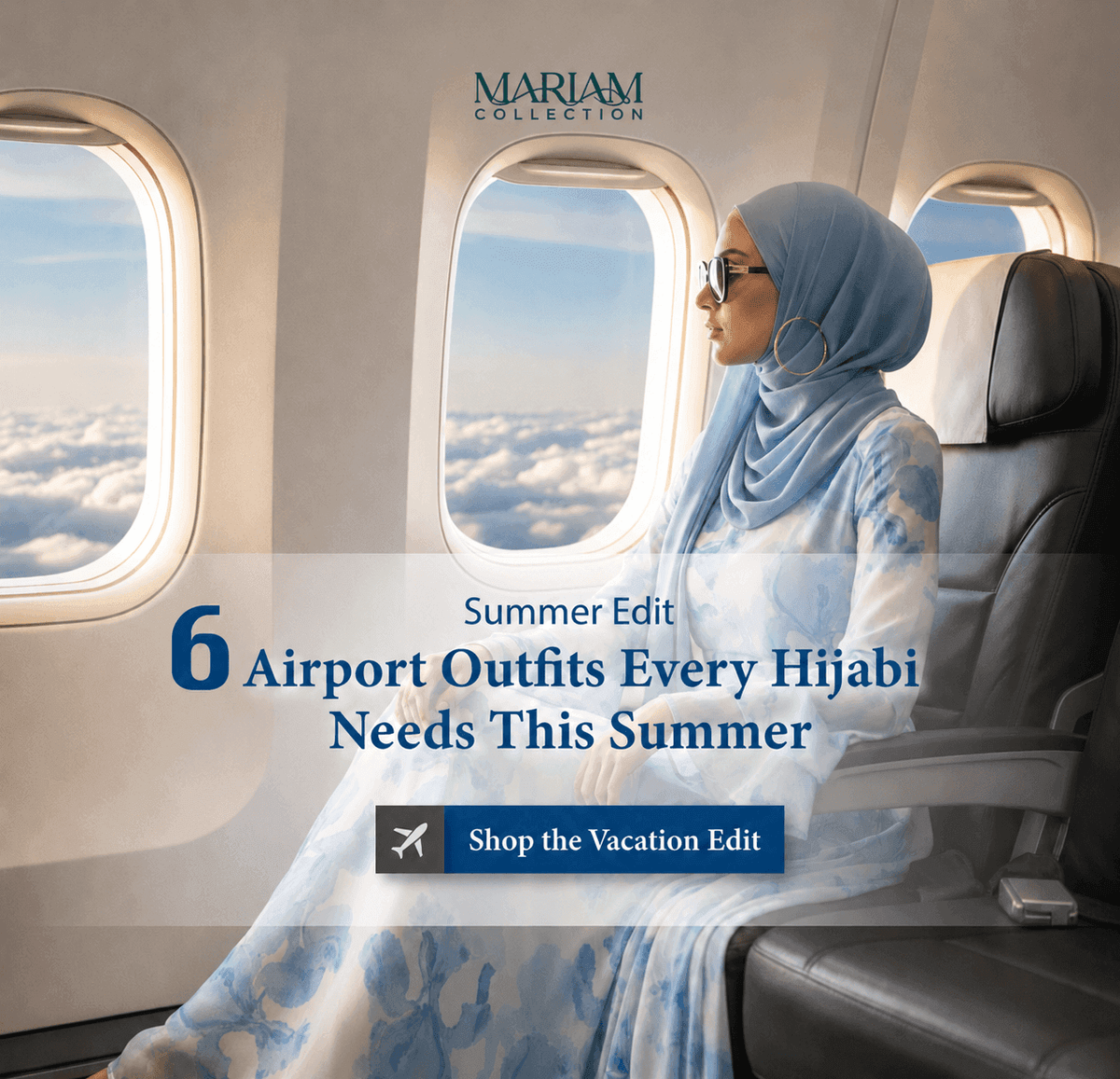 6 Hijabi Airport Outfits for Long-Haul Flights: A Modest Travel Style Guide - Mariam's Collection