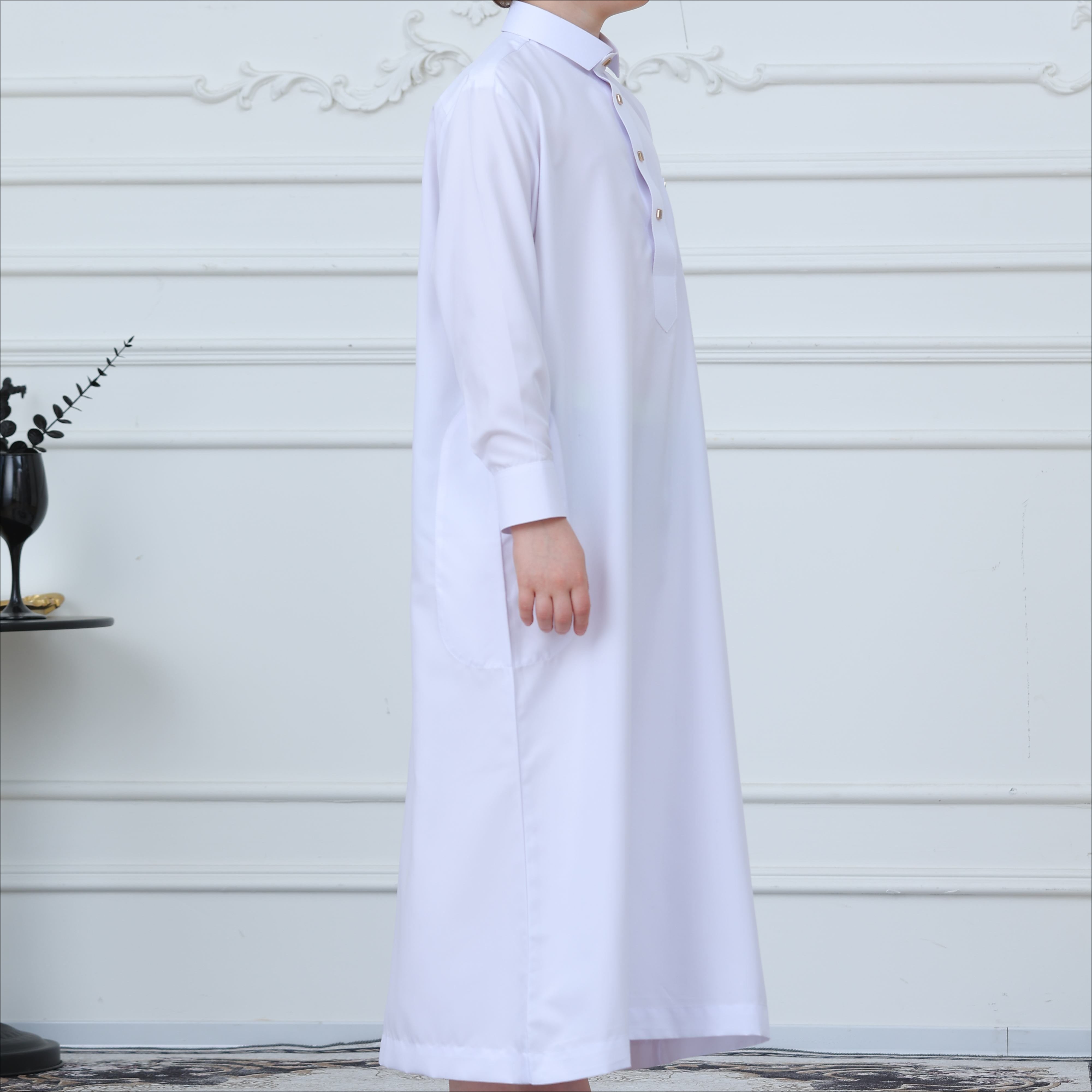 Boys Button-Front Thobe(MKB011)