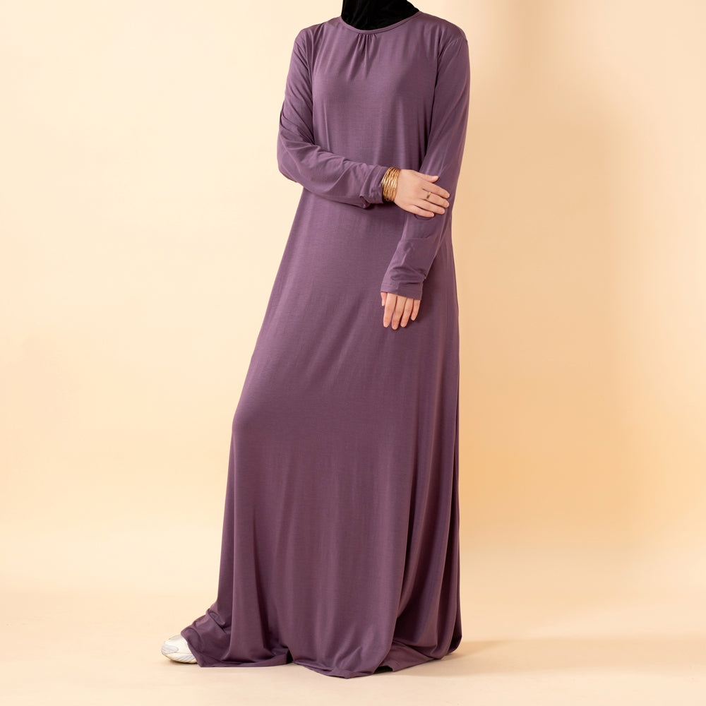 Natural Stretch Premium Lenzing™ Modal A-Line Dress (MA357)