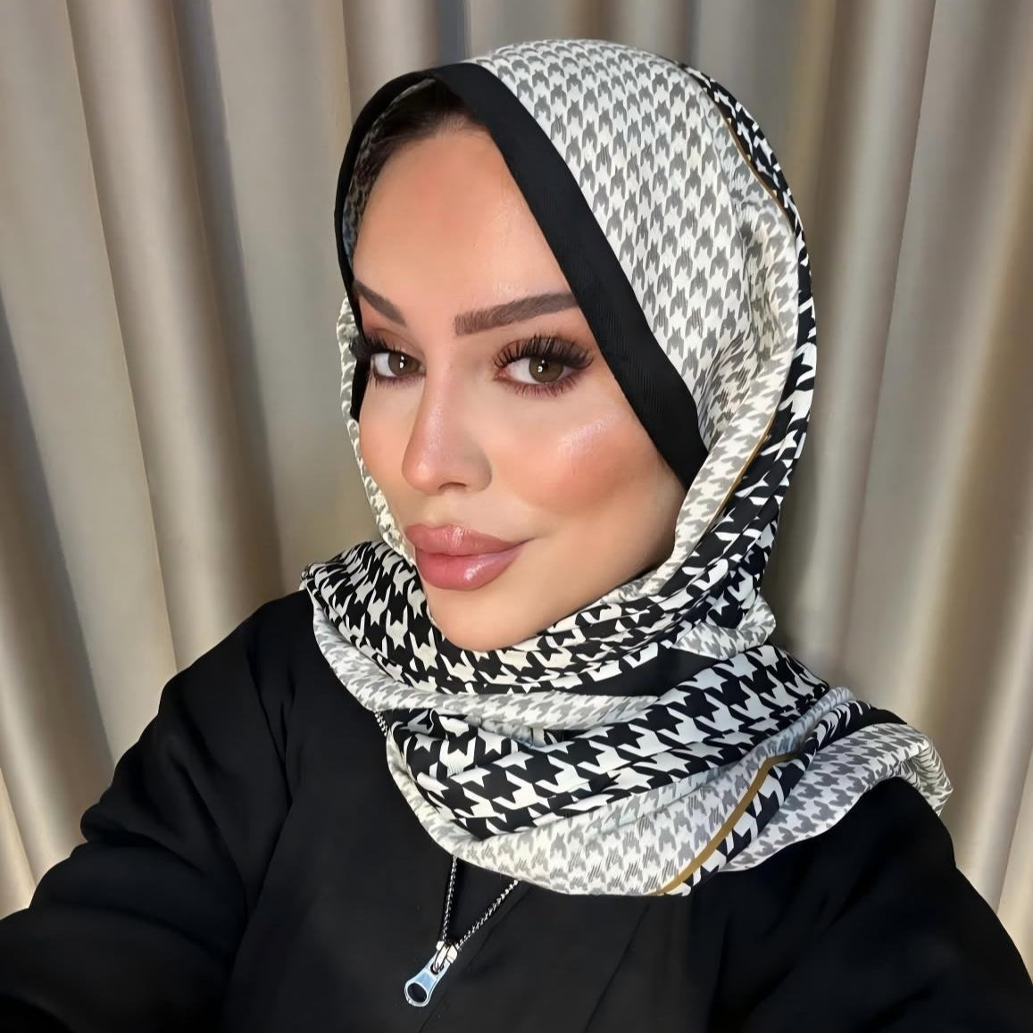 Twill Cotton Printed Scarf(MH215)