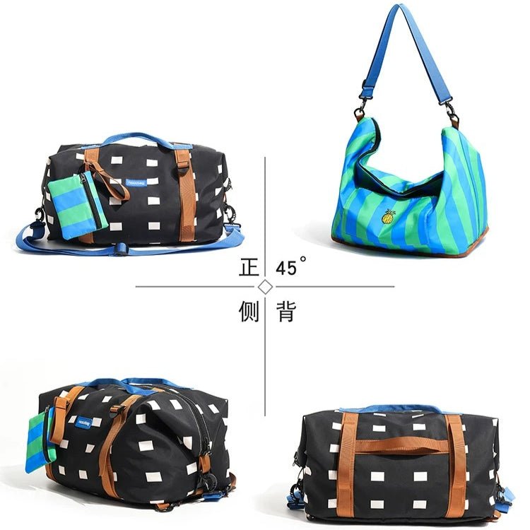 3-in-1 Foldable Travel Backpack Tote（MAC456） - Mariam's Collection