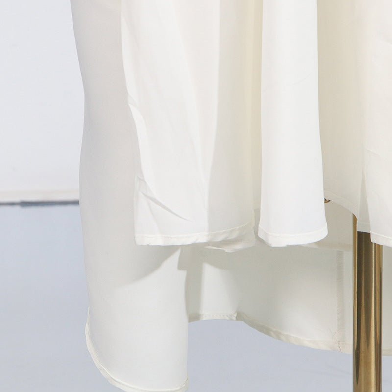 Pearl and crystal beaded floral bodice detail