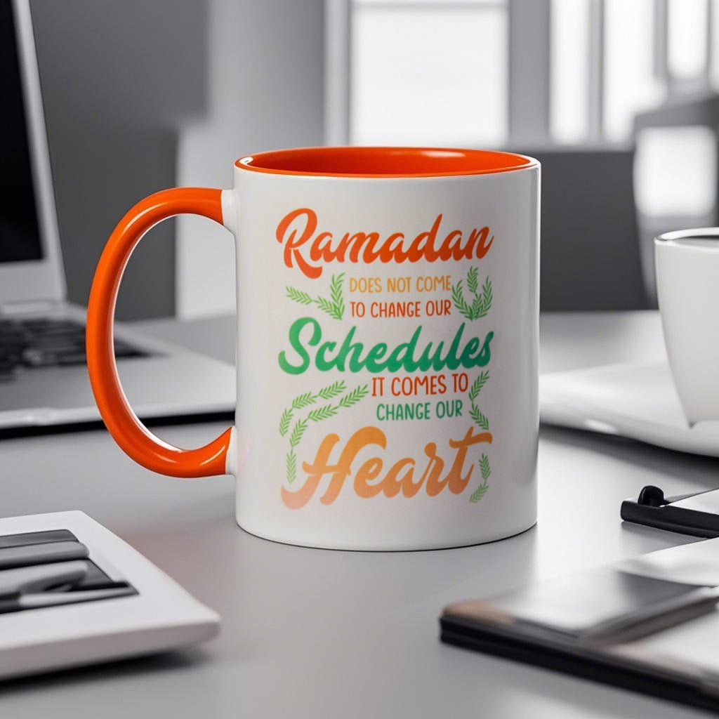 3D Thermal Transfer Printing Pixel - Perfect Muslim Photo Mug Cup(MC01) - Mariam's Collection