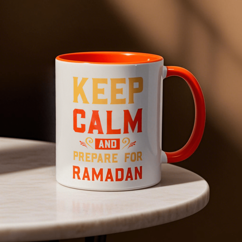 3D Thermal Transfer Printing Pixel - Perfect Muslim Photo Mug Cup(MC01) - Mariam's Collection