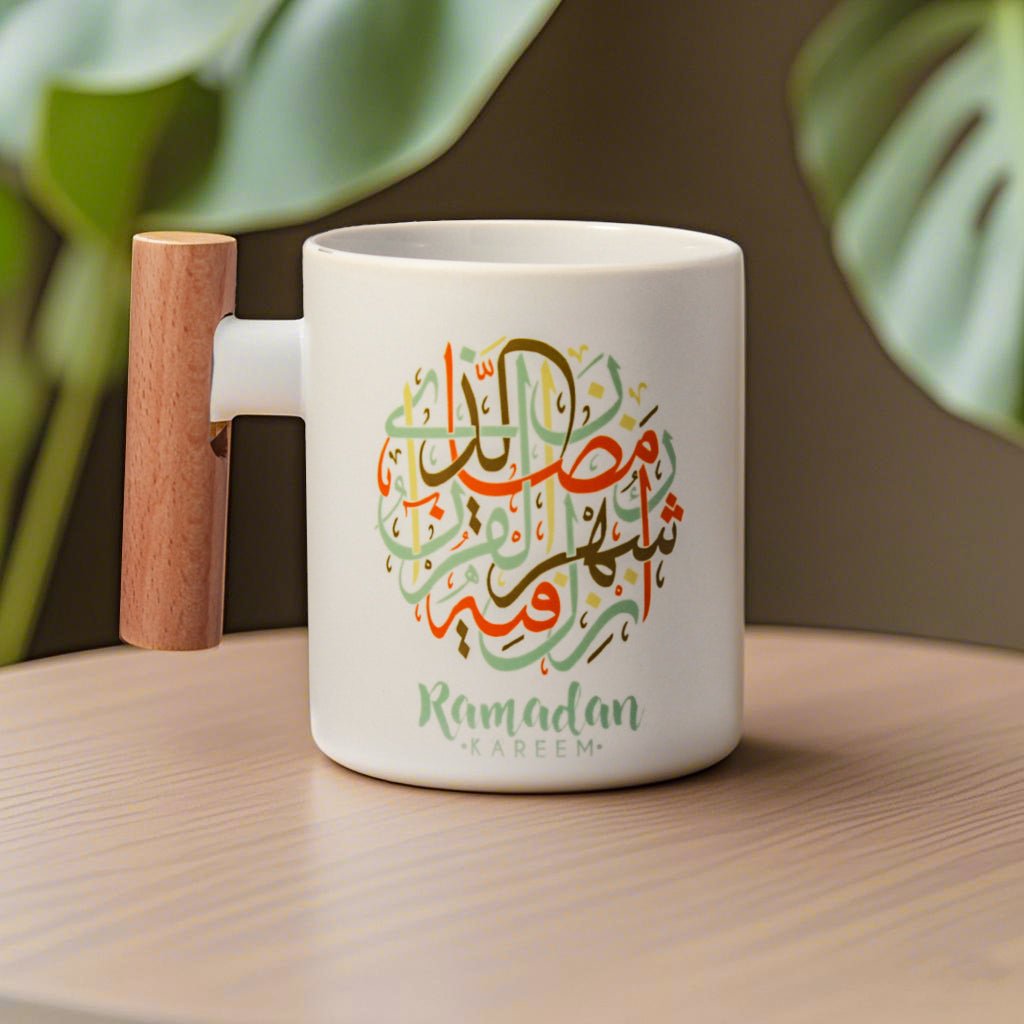 3D Thermal Transfer Printing Pixel - Perfect Muslim Photo Mug Cup(MC01) - Mariam's Collection
