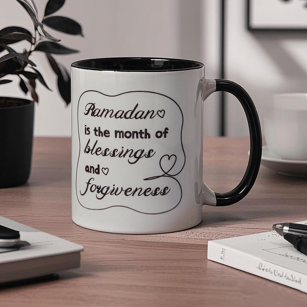 3D Thermal Transfer Printing Pixel - Perfect Muslim Photo Mug Cup(MC01) - Mariam's Collection