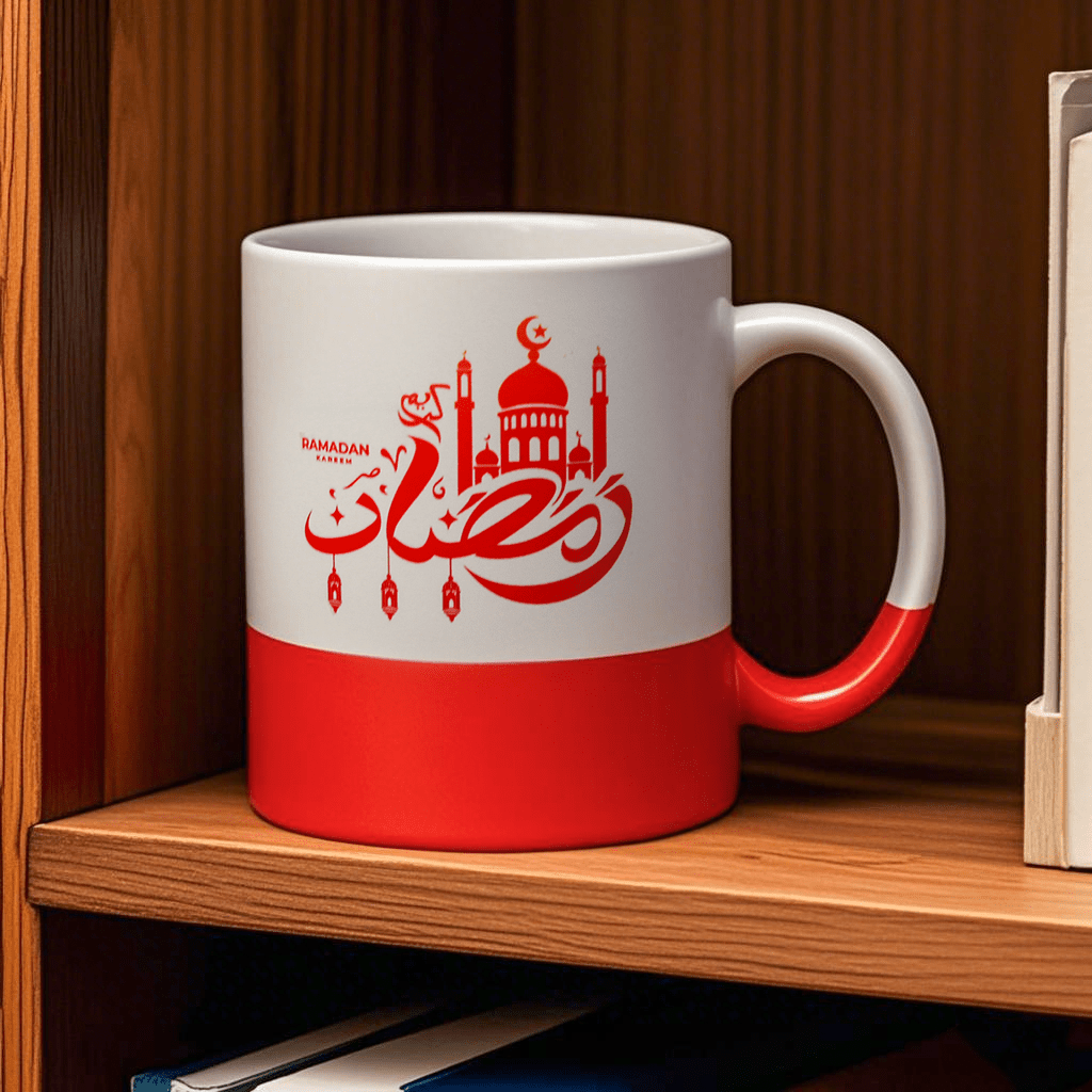 3D UV Printed Pixel - Perfect Muslim Photo Mug(MC01) - Mariam's Collection
