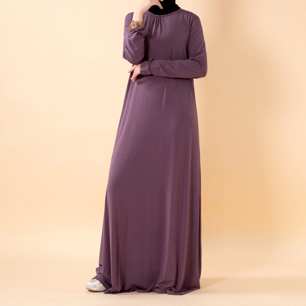 Natural Stretch Premium Lenzing™ Modal A-Line Dress (MA357)