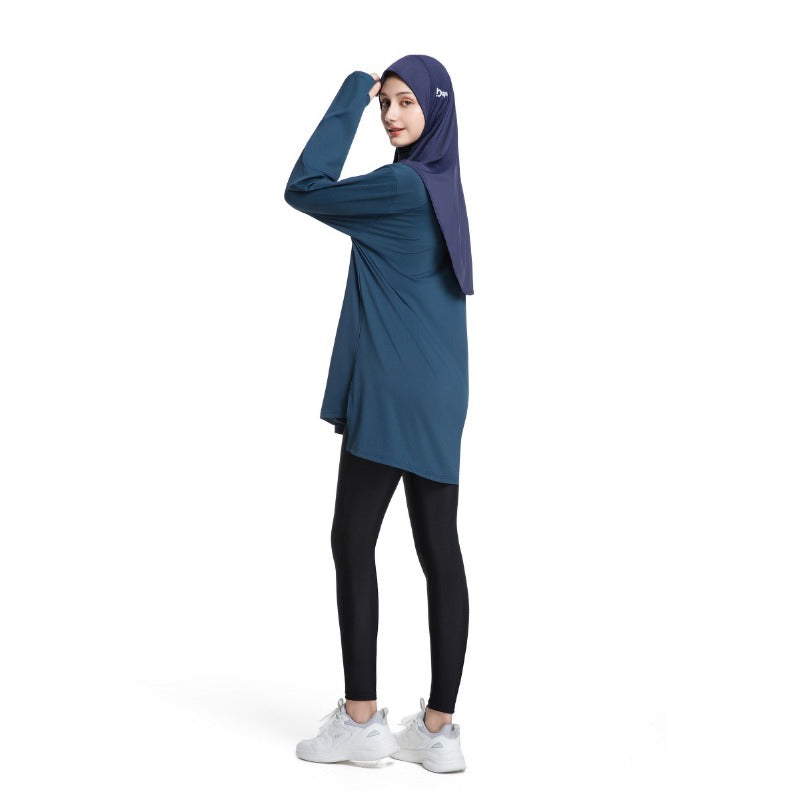 Women's Quick Dry Half Zip Running Top(MS115)