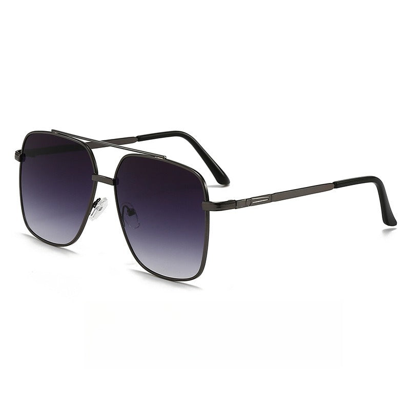 Vintage Double Bridge Sunglasses - Timeless Retro Style for Men & Women (MAC265)