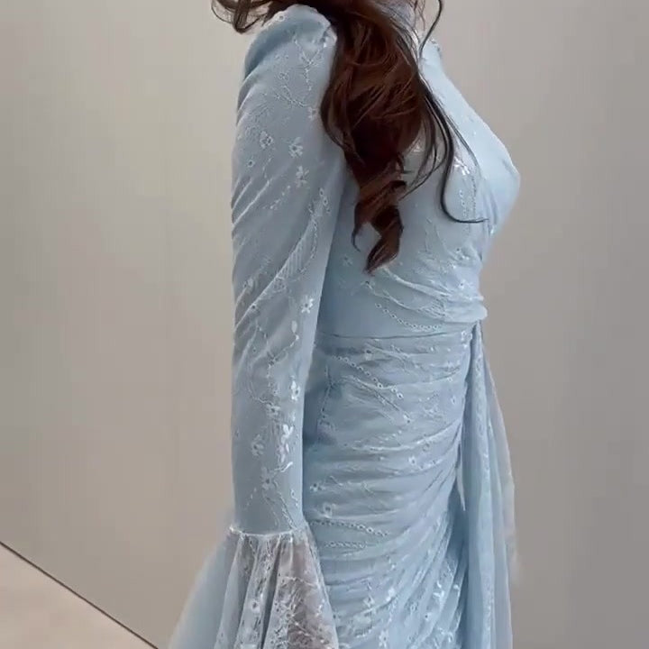 Sequin Embellished Maxi Dress(MS282)