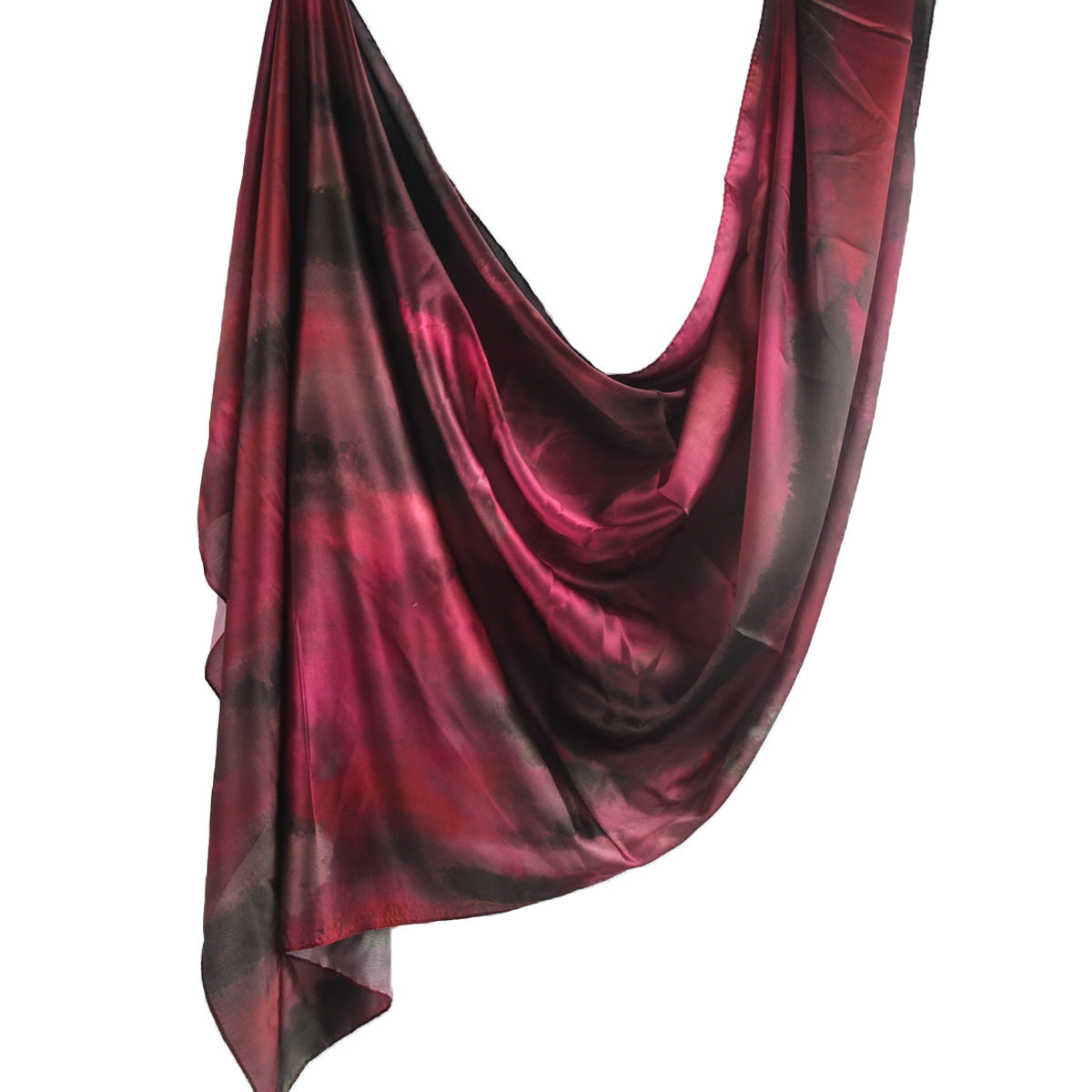 Elegance Satin Marble Print Hijab (MH172)