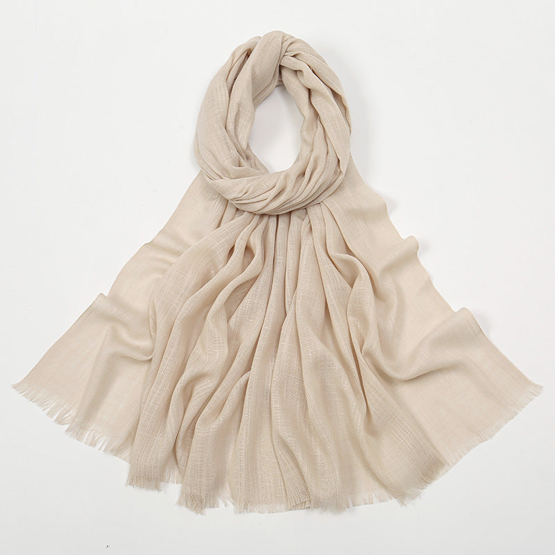 Bamboo Cotton Hijab Scarf(MH208)