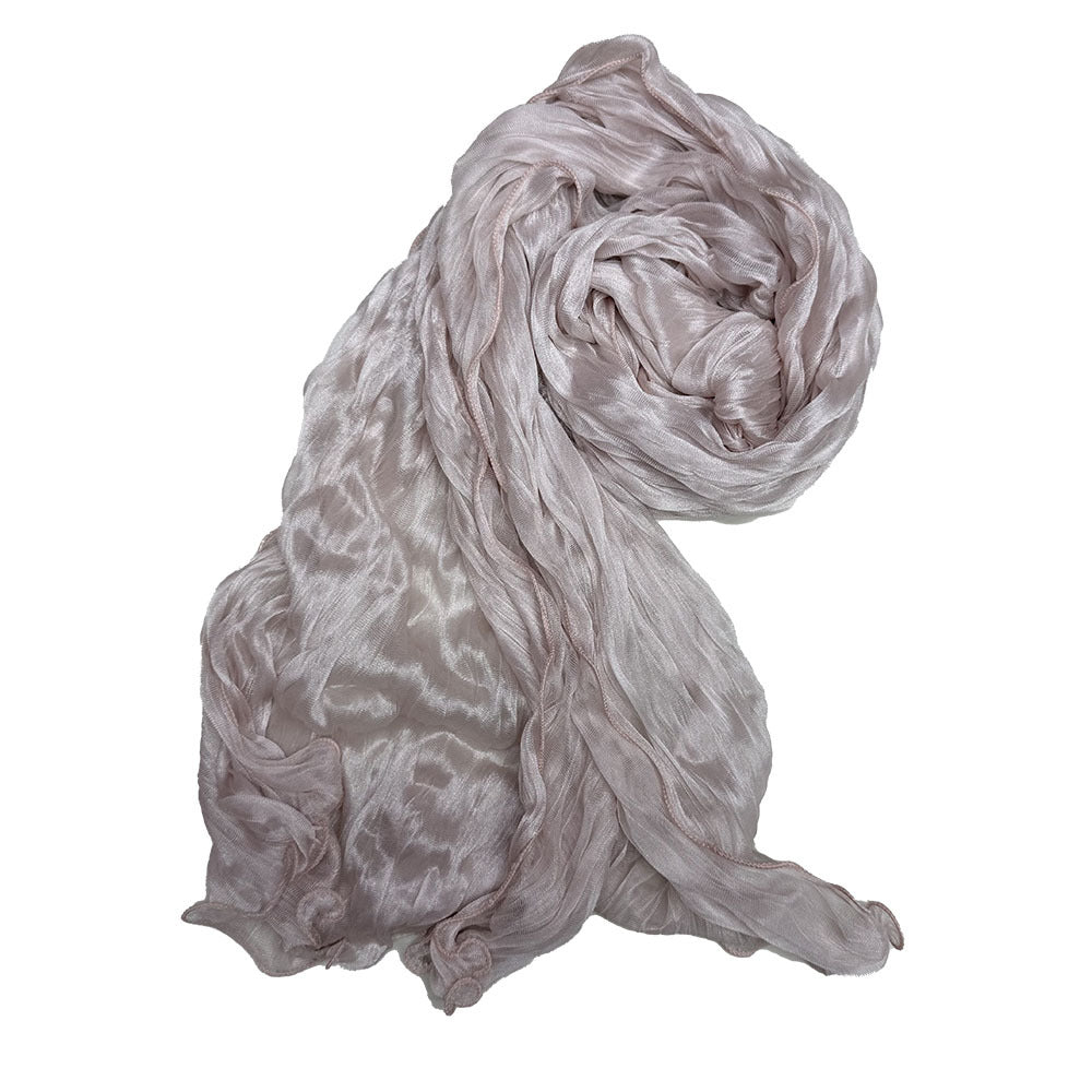 Crinkle Organza Hijab Scarf(MH222)