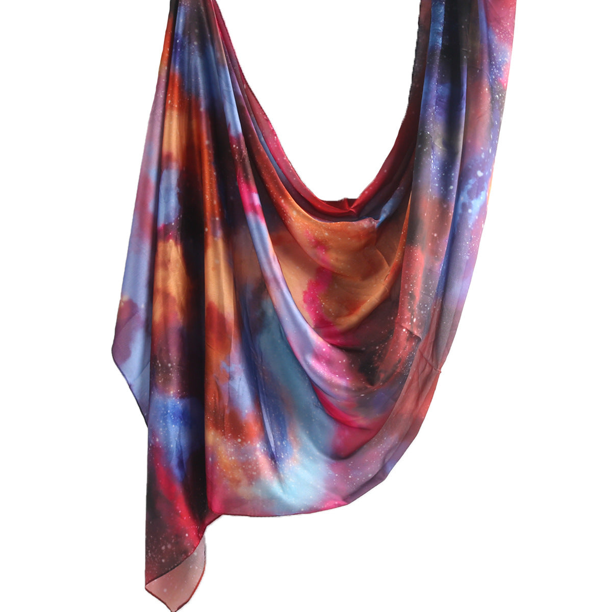 Elegance Satin Marble Print Hijab (MH172)