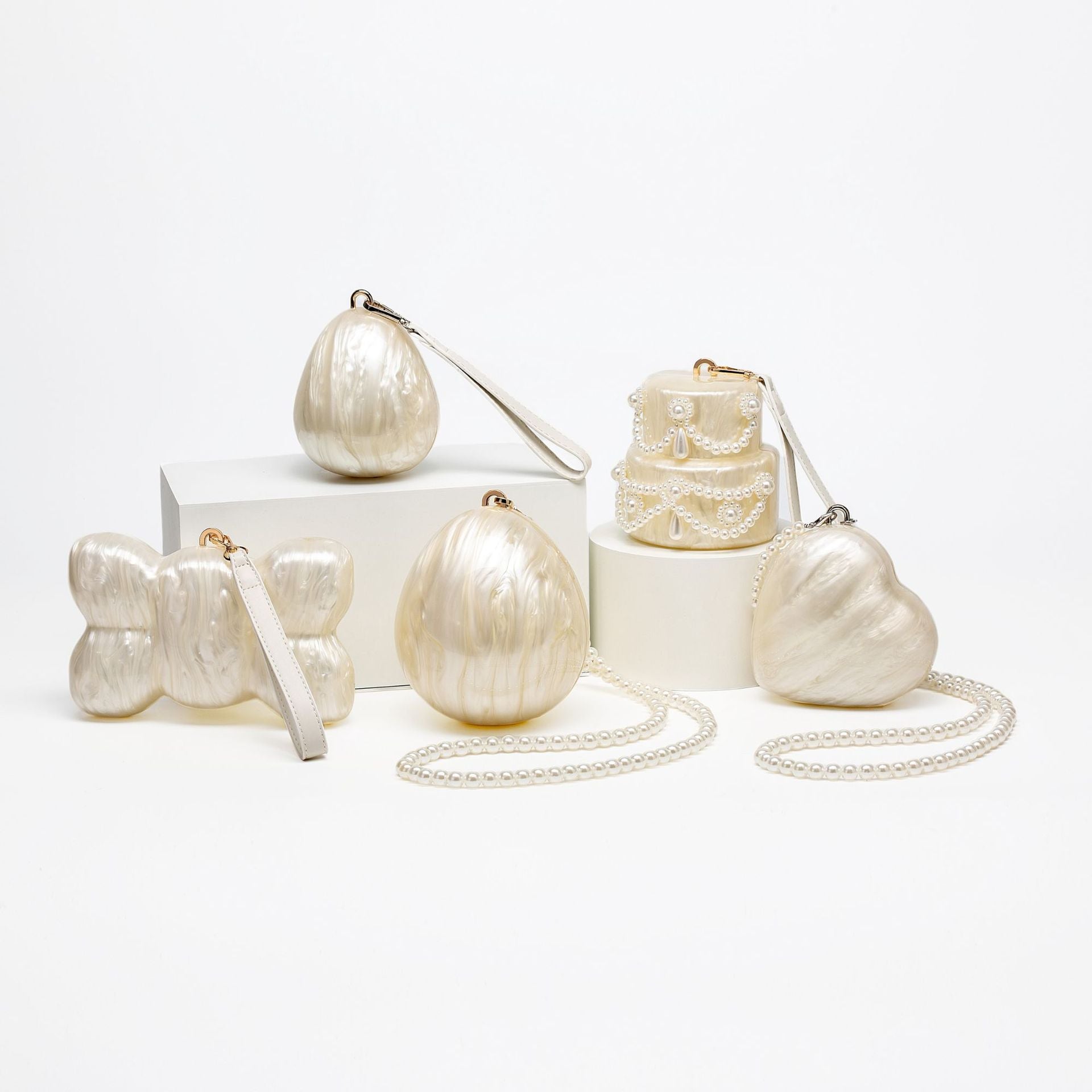 Pearl Acrylic Clutch Collection(MAC377)