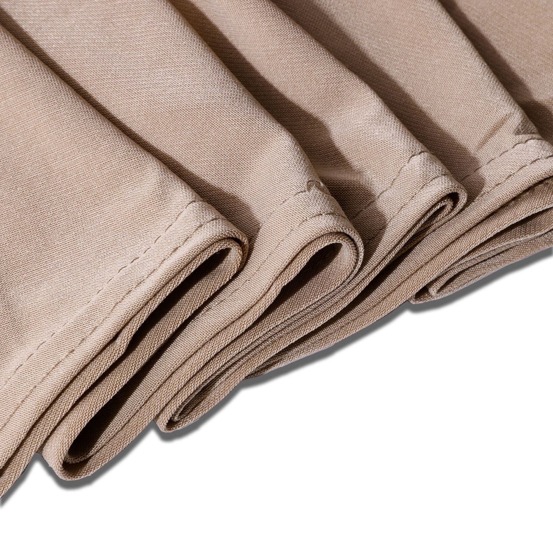 Crystal Linen Round Edge Khimar Hijab(MK028)