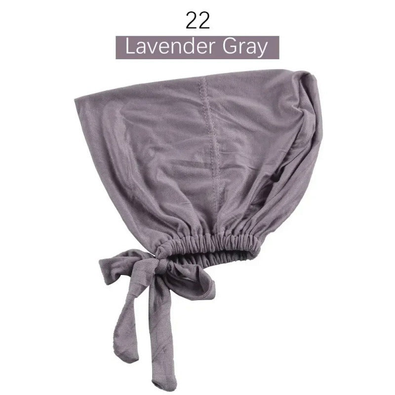 Modal Tie-Back Under Cap | Adjustable Hijab Bonnet(MH200)