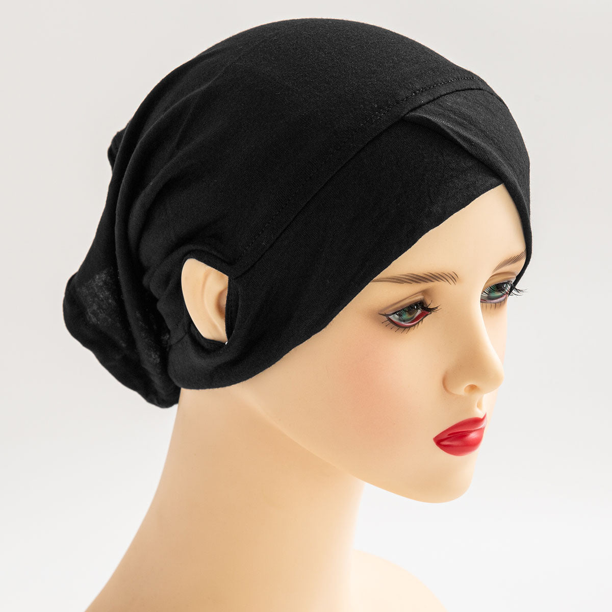 High Stretch Mercerized Cotton Ear-Exposing Inner Cap(MH203)