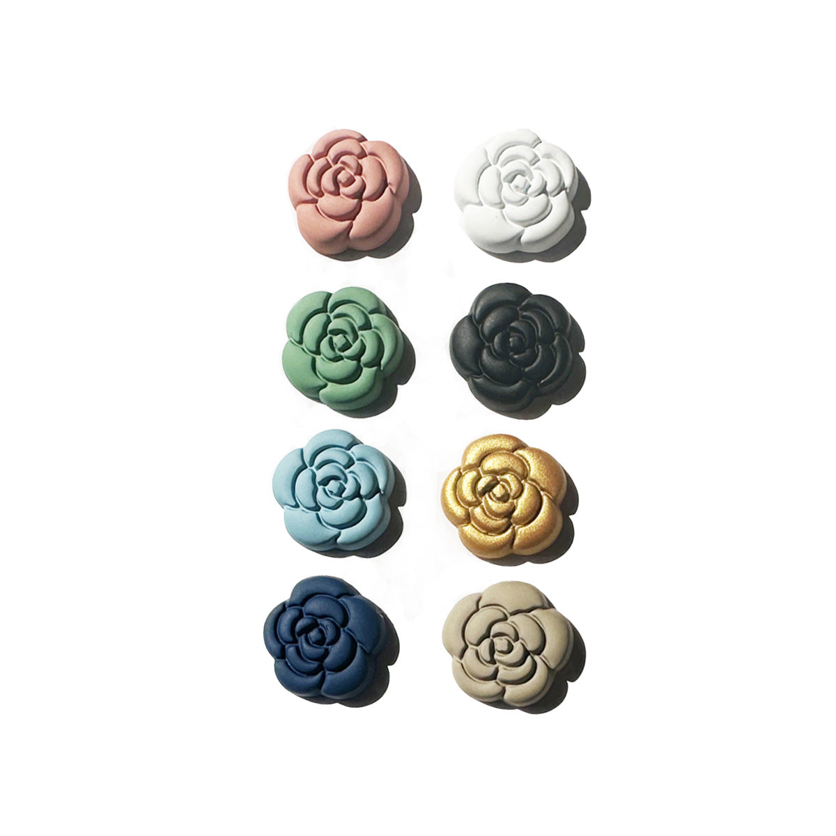 ‌ Secure Elegance Camellia Magnetic Hijab & Scarf Pin (MAC342)