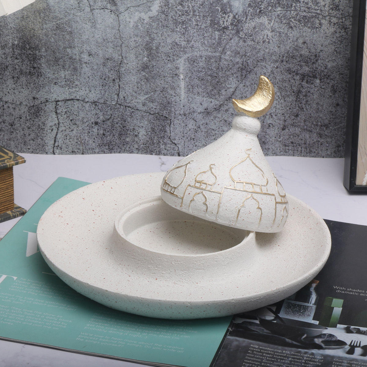 Islamic Mosque Resin Decorative Ornament  (MAC396)