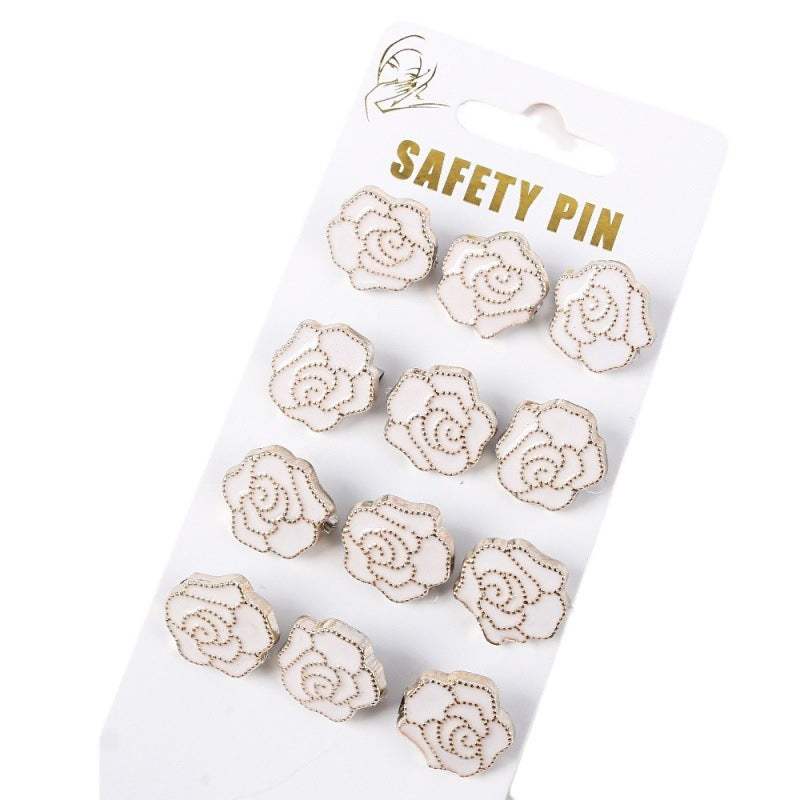 Vintage Enamel Brooch Pin Set(MAC366)