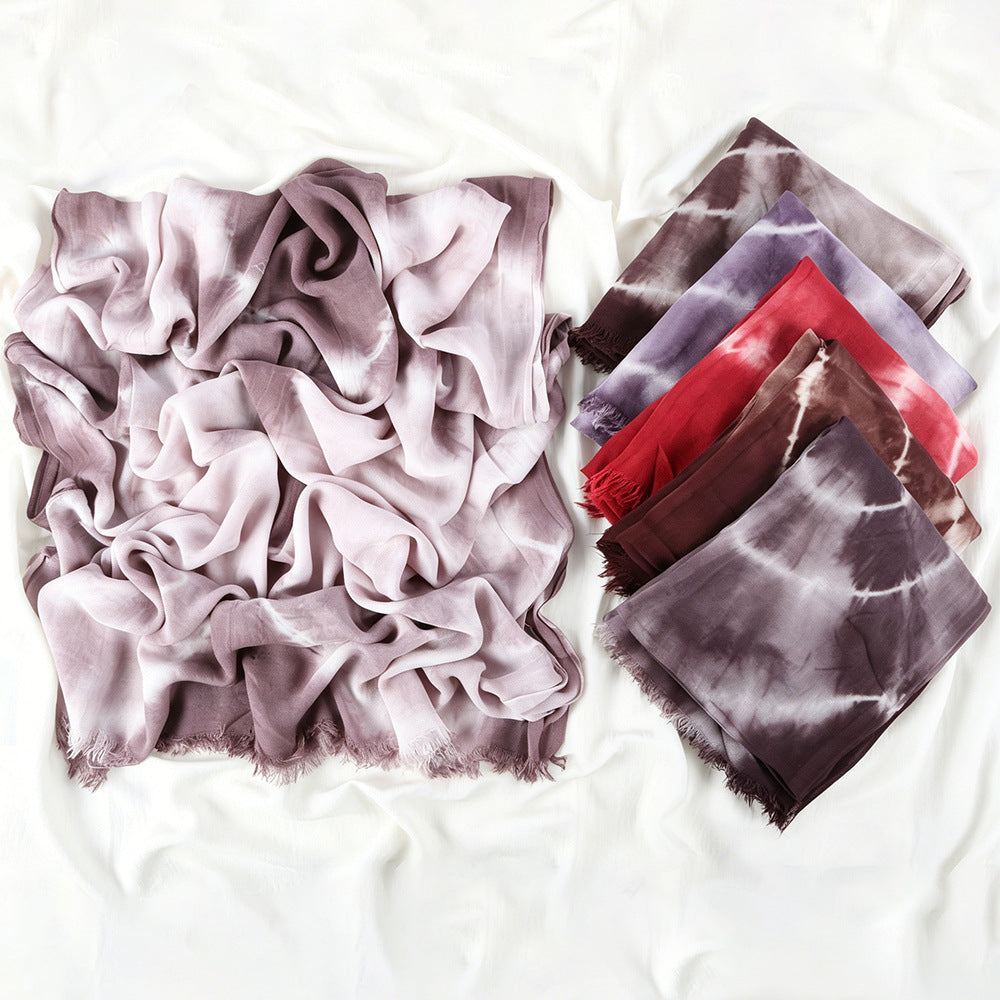 Tie-Dye Hijab Scarf(MH225)