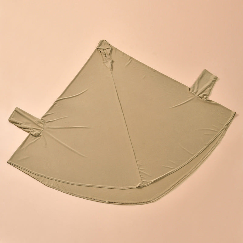 Khimar Prayer Dress with Sleeves(MJ023)